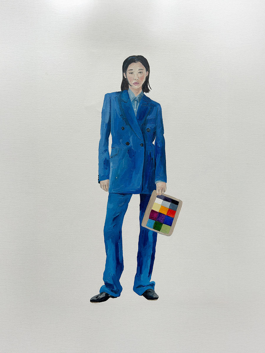 'Paul Smith AW22' Oil painting on paper