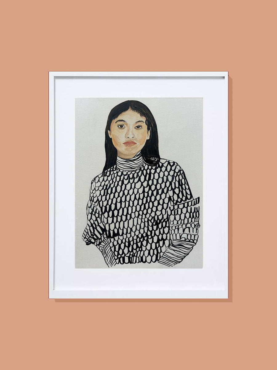 'Marrimekko AW22' Oil painting on paper