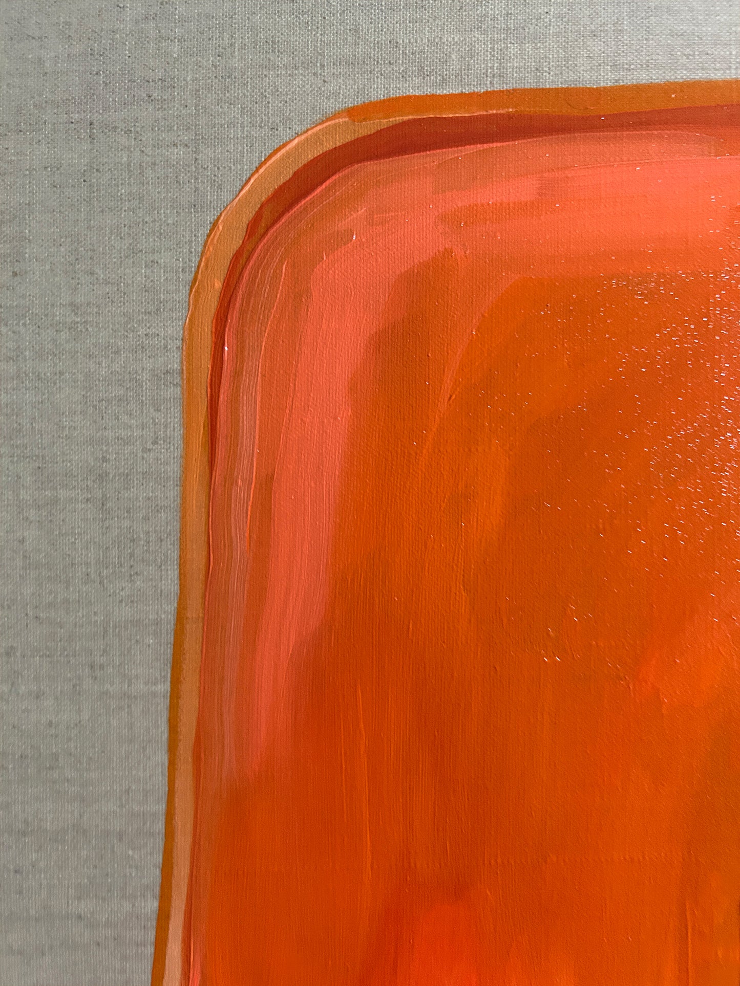 'Robin Day chair' Oil painting on linen