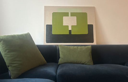 'Olive' Oil painting on Linen