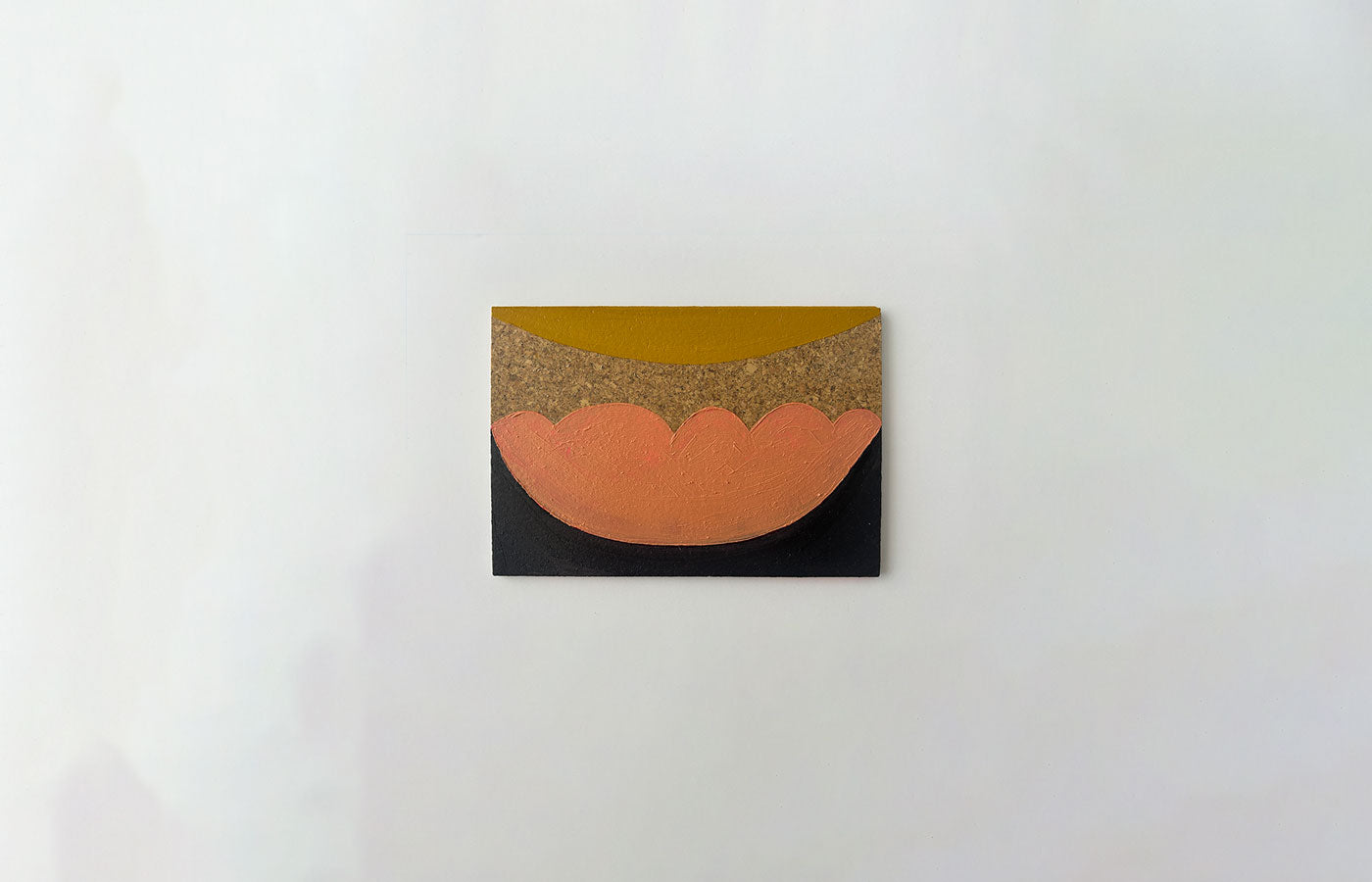 'Sunshine' Oil painting on cork