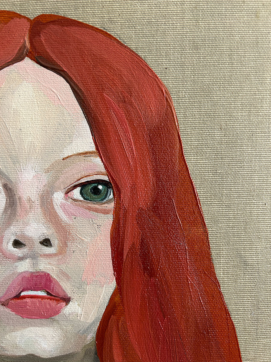 'Tess' Oil painting on linen board