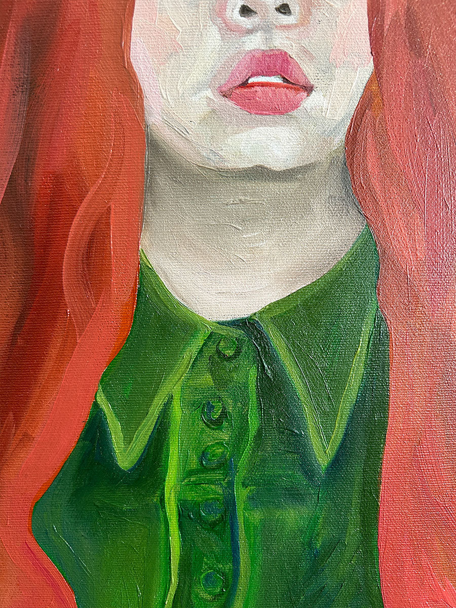 'Tess' Oil painting on linen board