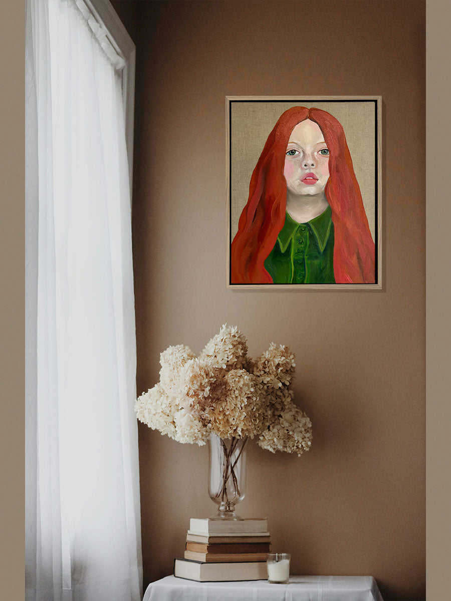 'Tess' Oil painting on linen board