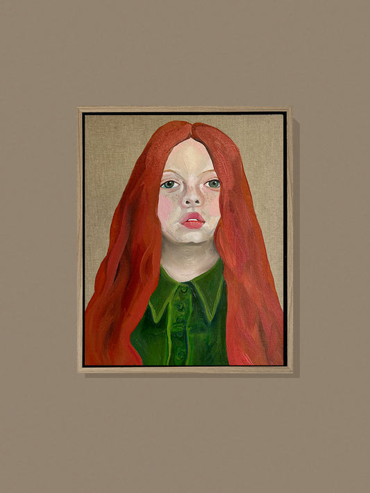'Tess' Oil painting on linen board