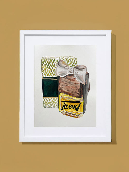 'Tweed' Watercolour painting on paper