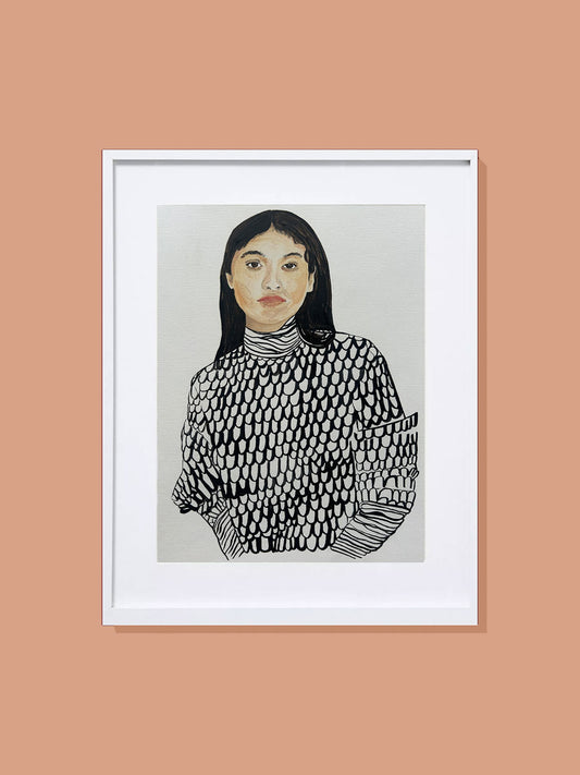 'Marrimekko AW22' Oil painting on paper