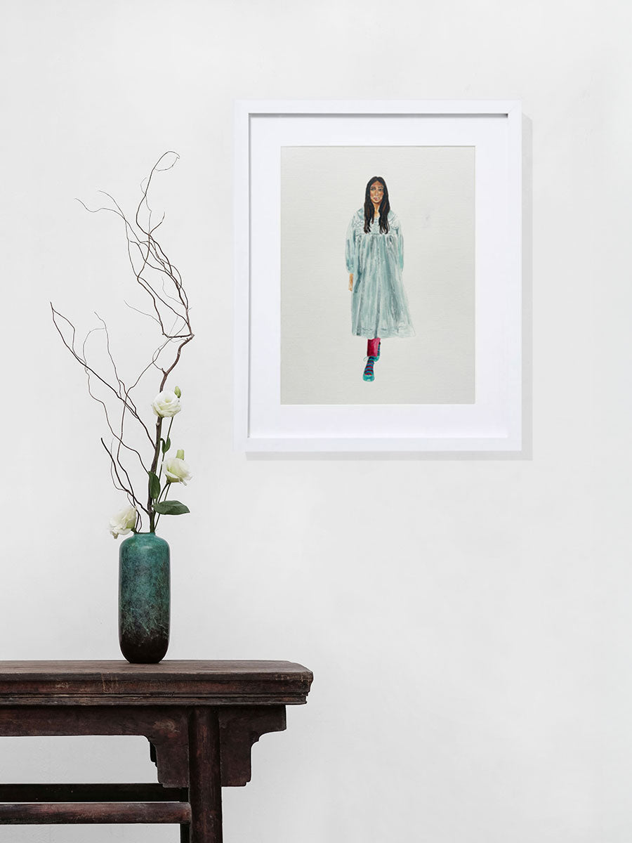 'Molly Goddard AW22' Oil Painting on paper