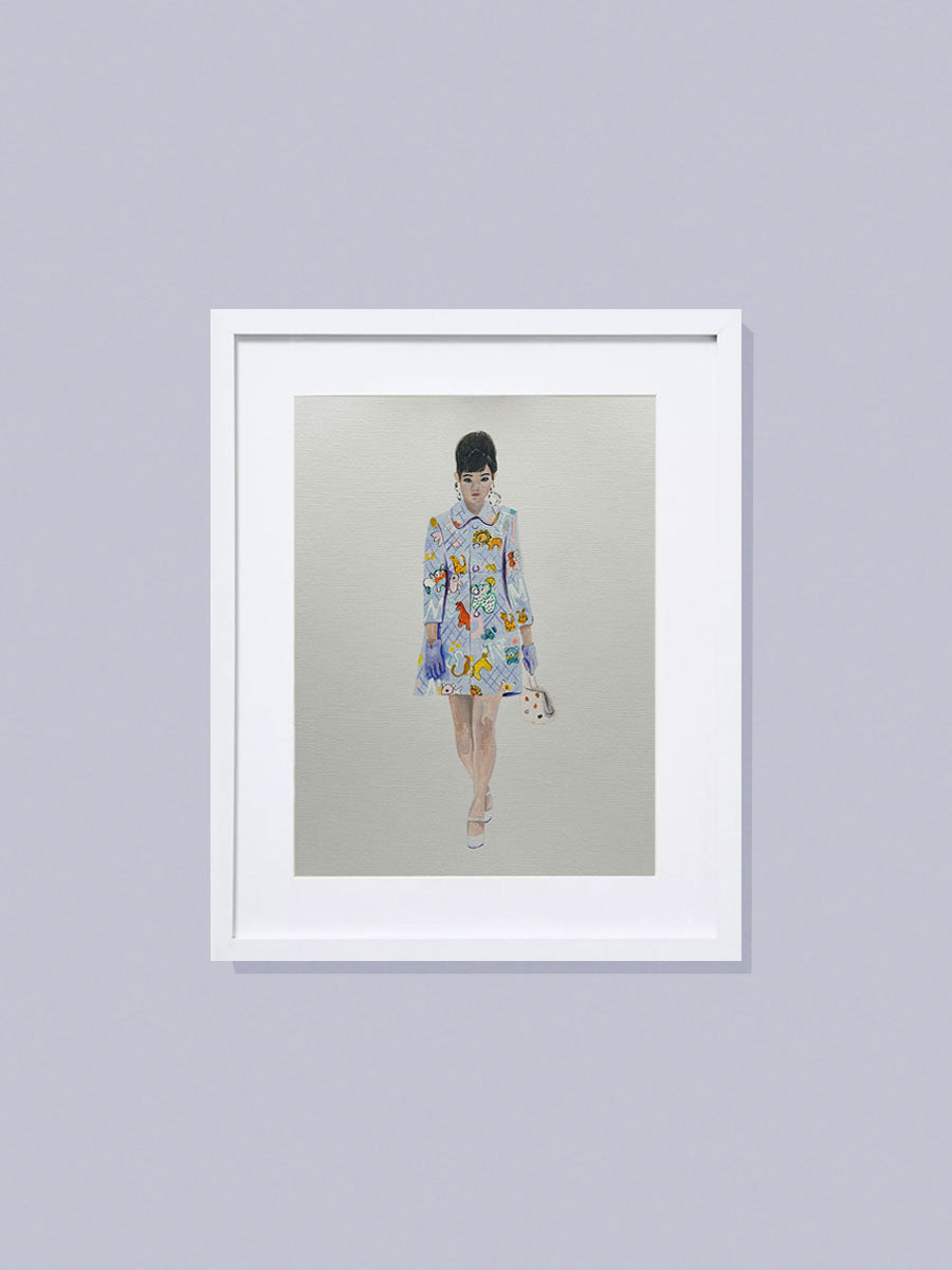 'Moschino AW22' Oil painting on paper