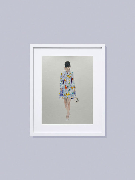 'Moschino AW22' Oil painting on paper
