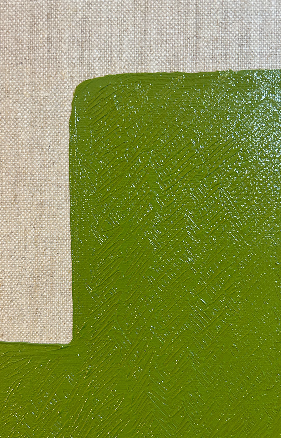 'Olive' Oil painting on Linen