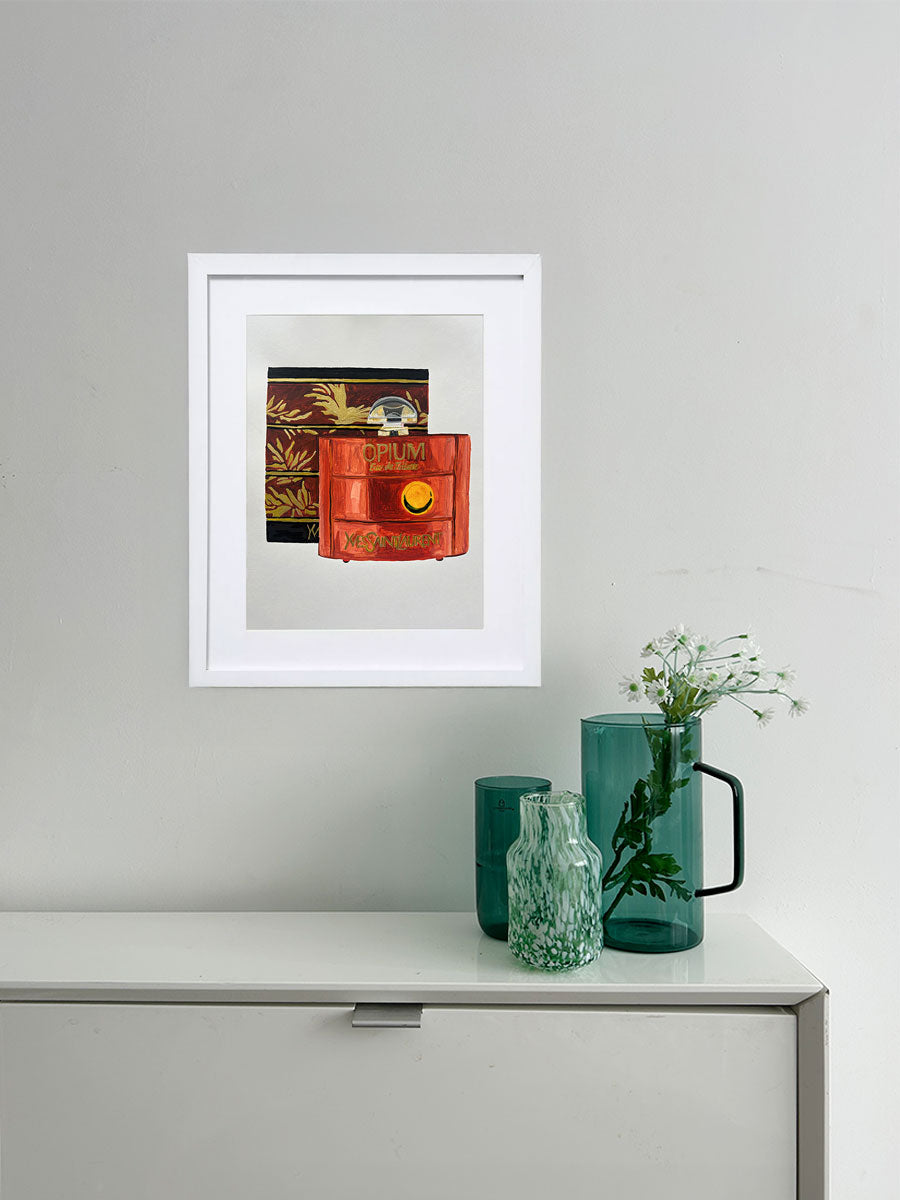 'Opium' Watercolour painting on paper