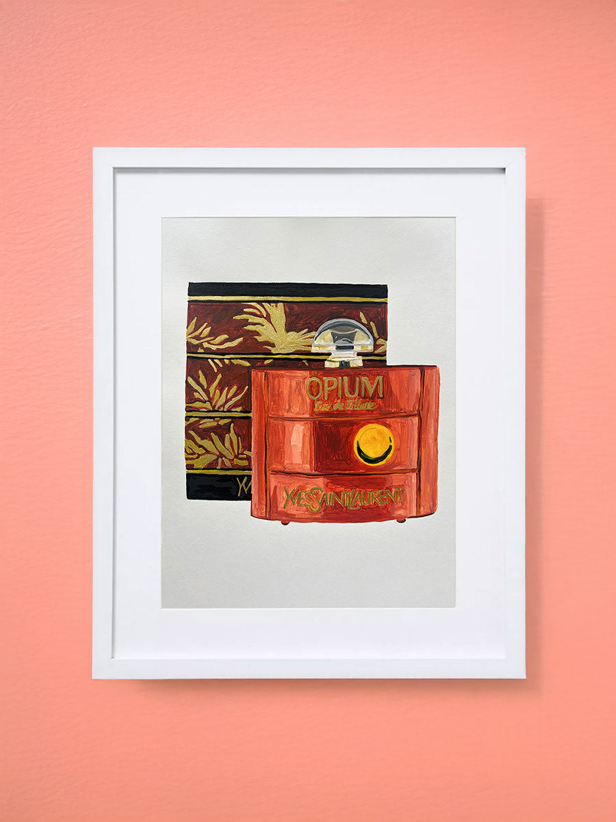 'Opium' Watercolour painting on paper