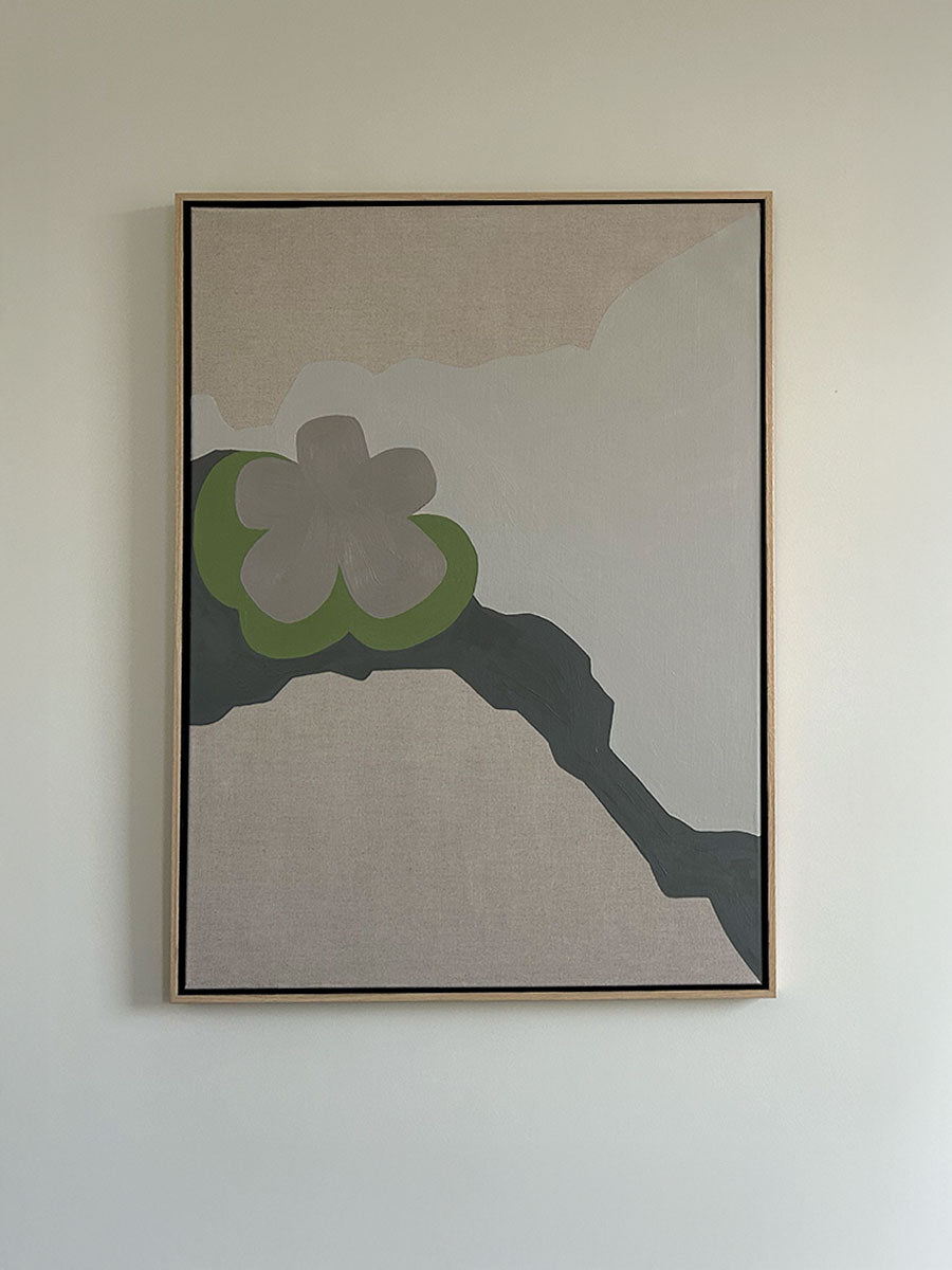 'Sage hills' triptych Oil paintings on linen